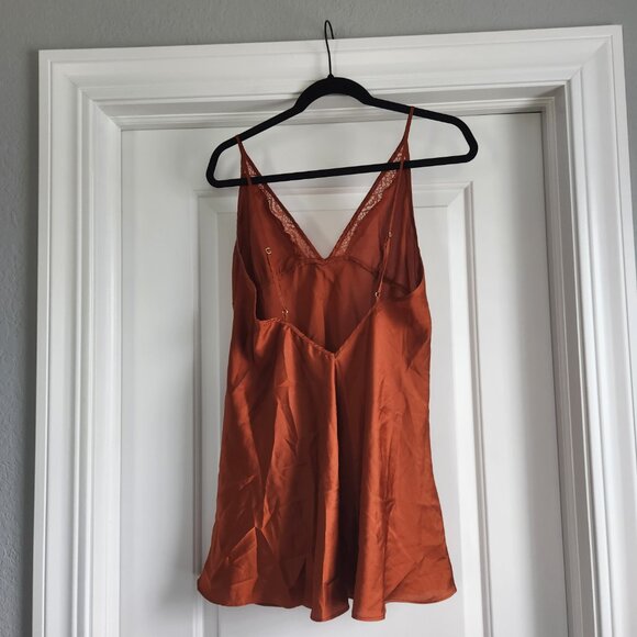 Abercrombie & Fitch Orange Sleepwear Slip - Picture 3 of 4